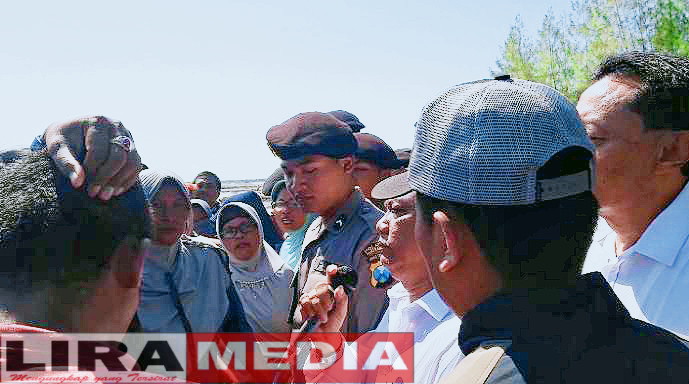 Kadiv Keamanan PT Garam di Pamekasan Tak Bisa Jelaskan Tuntutan Aksi Massa.