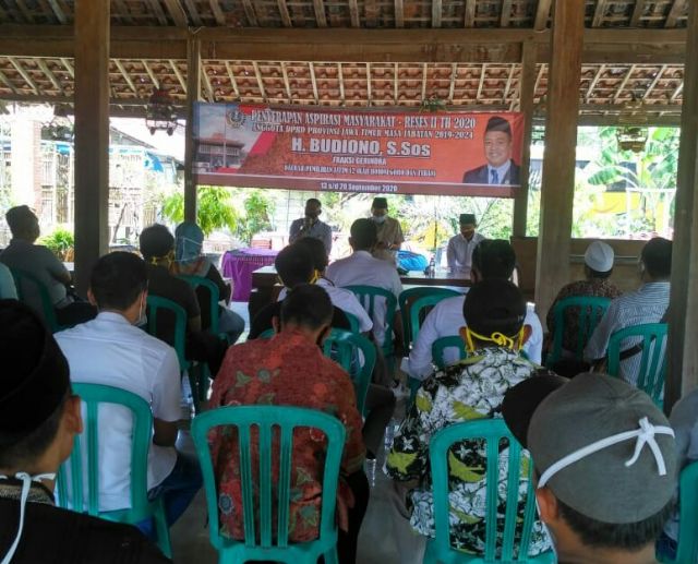 Reses Tahap II, Budiono Menyerap Aspirasi Warga Kecamatan Purwosari