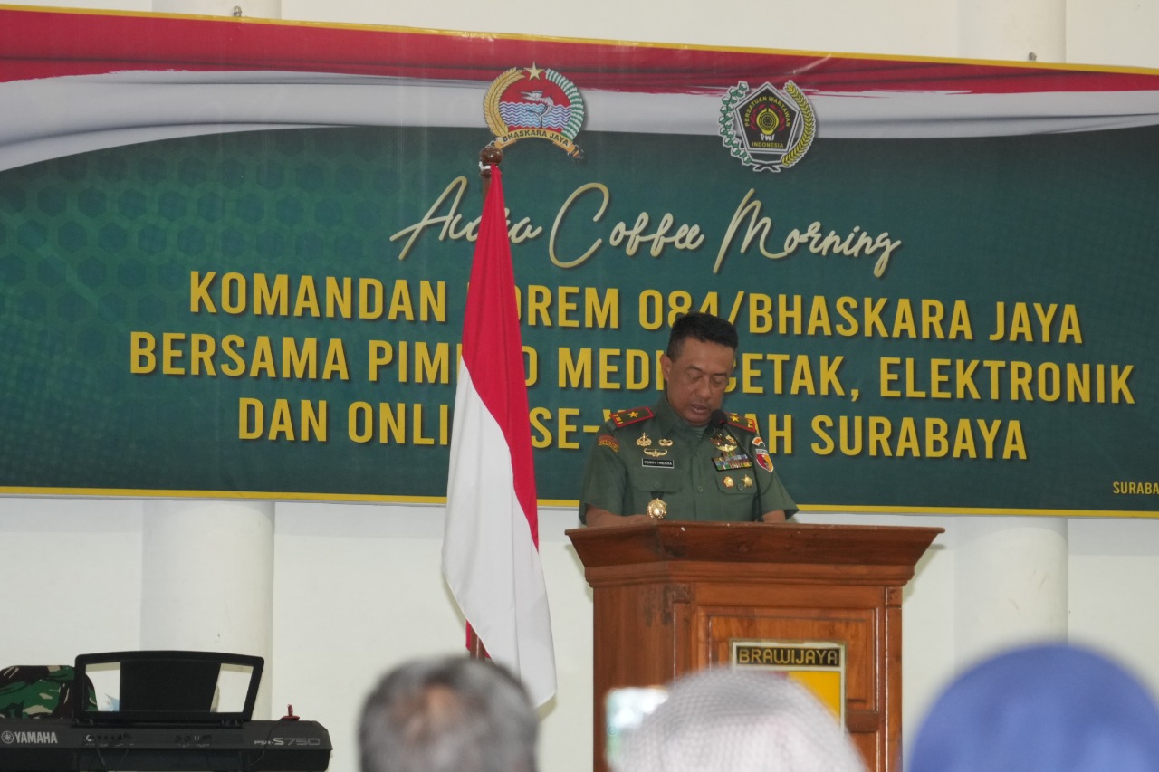 TNI dan Media Siap Bersinergi Mencegah Penyebaran 