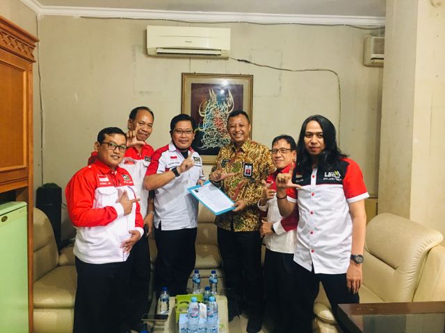 DPW LIRA Jawa Timur Audiensi dengan Bakesbangpol Jatim, Bahas Program