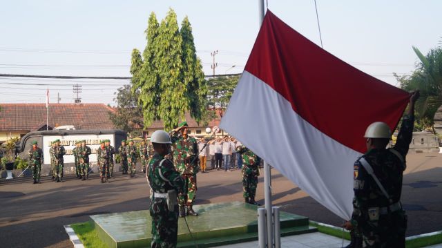 Kodim 0830/Surabaya Utara Gelar Upacara Peringatan Hari Kebangkitan Nasional Ke-115 