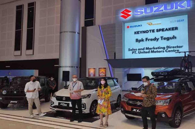 Suzuki Pamerkan Produk Unggulan di GIIAS Series 2021 Surabaya