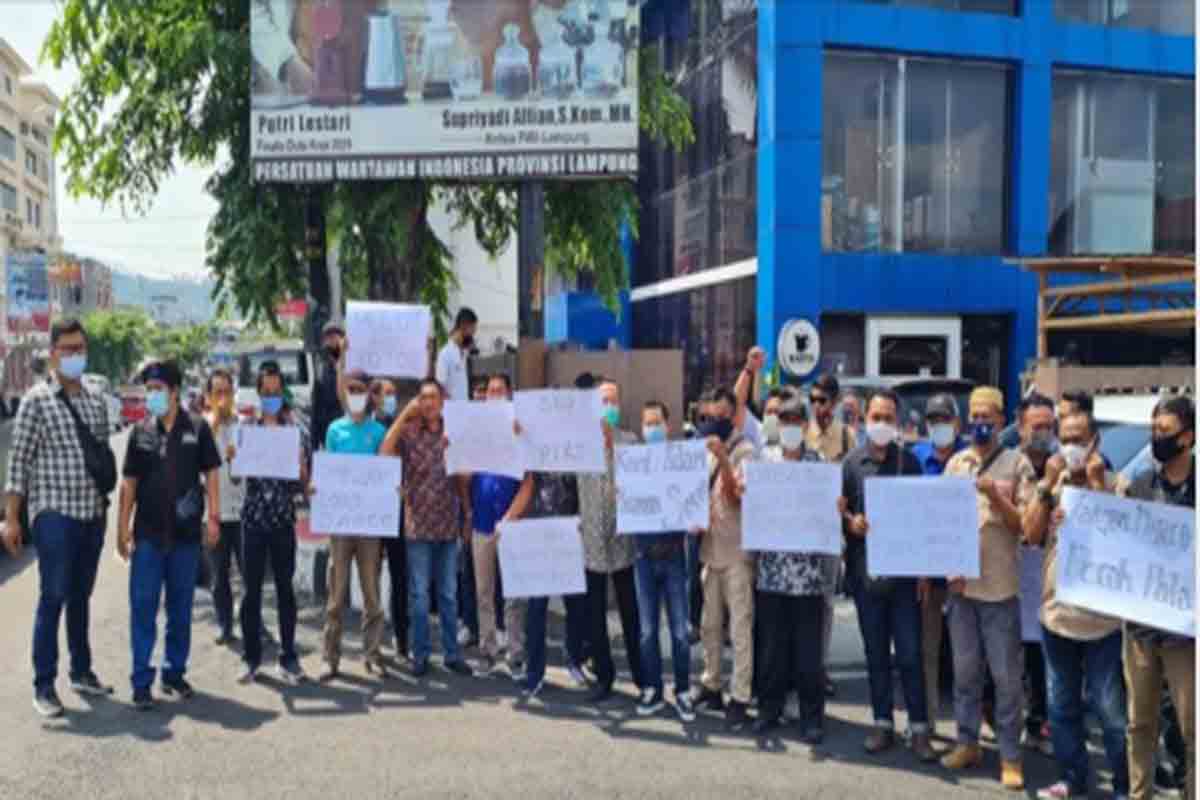Wartawan Lampung Tv Polisikan Wali Kota Bandar Lampung