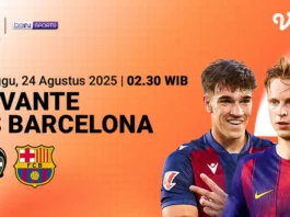 Levante vs Barcelona di LaLiga