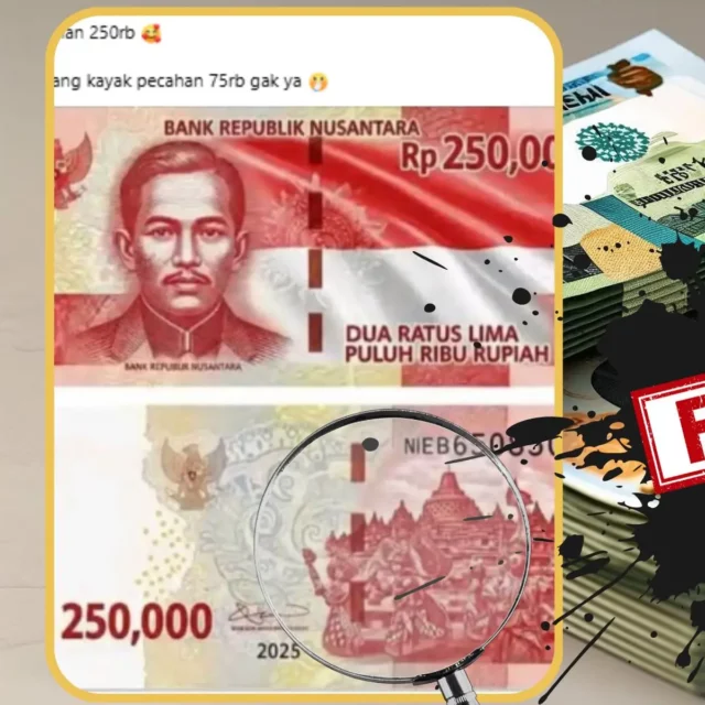 Hoaks Uang Baru 250K