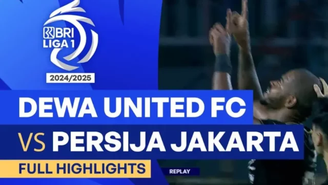 Dewa United vs Persija Jakarta: Macan Kemayoran Puncaki Klasemen
