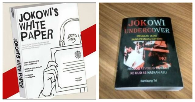 Roy Suryo Cs luncurkan Buku Jokowi
