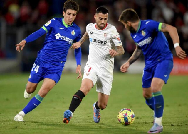 Sevilla vs Getafe: Tuan Rumah Tumbang 2-0