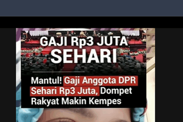 Gaji Anggota DPR RI 2025