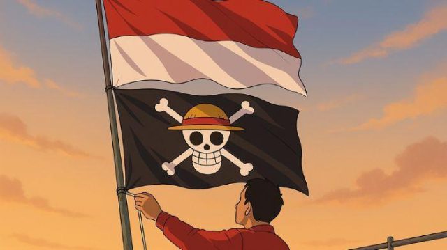 Fenomena Pengibaran Bendera One Piece Jelang 17 Agustus