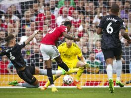 Skor Mu vs Arsenal: Gol Calafiori Bungkam Setan Merah