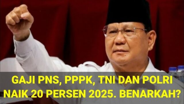 Kenaikan Gaji PNS 2025: Berapa Persen Naik & Kapan Cair Lengkap