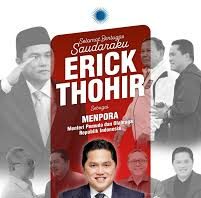 Tinggalkan Kursi Menteri BUMN Erick Thohir Dilantik Sebagai Menpora