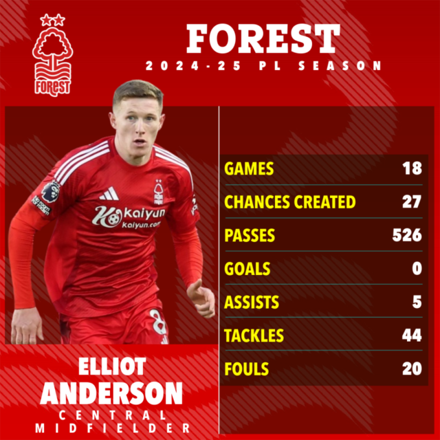 Elliot Anderson: Rising Star England 2025