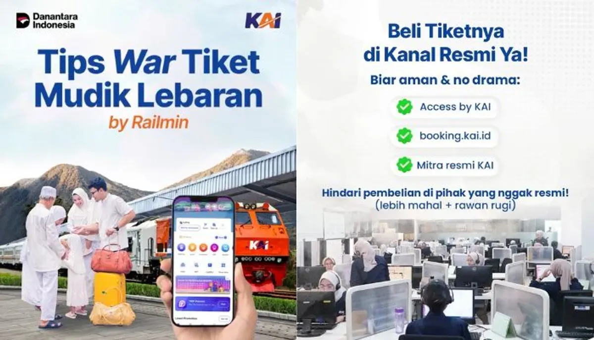 PT KAI Resmi Buka Pemesanan Tiket Mudik Lebaran 2026, Simak Jadwal Lengkap dan 5 Tips Menang War