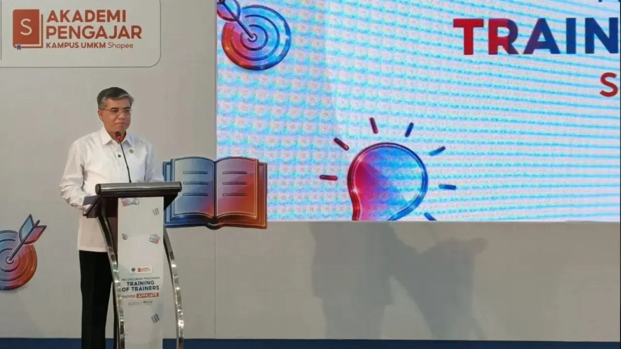 Menaker Targetkan 60.000 Afiliator Baru Melalui Program Pelatihan Vokasi Digital Shopee Affiliate