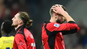 AC Milan Gagal Pangkas Jarak: Kekalahan dari Parma Perlebar Selisih Poin dengan Inter di Liga Italia