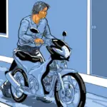 Aksi Percobaan Pencurian Motor di Jagakarsa: Pelaku Todongkan Benda Mirip Pistol FN ke Korban