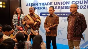 Andi Gani Nena Wea Ungkap Keinginan Buruh ASEAN Pelajari Desk Ketenagakerjaan Milik Polri di Jakarta