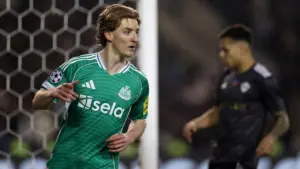 Anthony Gordon Cetak Rekor Quat-trick Bersejarah Saat Newcastle United Bantai Qarabag 6-1 di Liga Champions