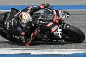 Aprilia Catat Performa Impresif di Kualifikasi MotoGP Thailand 2026, Bezzecchi Siap Tantang Marquez