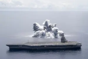 AS Kirim Kapal Induk Terbesar USS Gerald R Ford ke Timur Tengah guna Perkuat Tekanan Militer