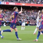 Barcelona Hajar Levante 3-0, Marc Bernal Buka Keran Gol dan Bawa Blaugrana Puncaki Liga Spanyol