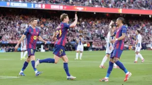 Barcelona Hajar Levante 3-0, Marc Bernal Buka Keran Gol dan Bawa Blaugrana Puncaki Liga Spanyol