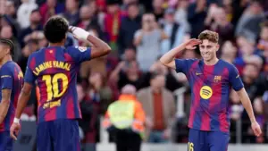 Barcelona Unggul Poin dari Real Madrid, Puncaki Klasemen Liga Spanyol Usai Kalahkan Levante