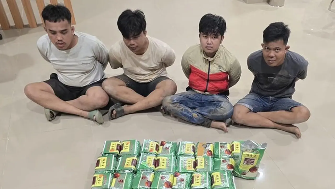 Bareskrim Polri Sita 30 Kg Sabu Senilai Rp 54 Miliar di Banyuasin, Empat Tersangka Berhasil Ditangkap