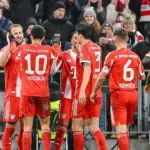 Bayern Munich Amankan Kemenangan Dramatis 3-2 atas Frankfurt, Harry Kane Cetak Brace Penentu