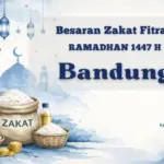BAZNAS Kota Bandung Tetapkan Besaran Zakat Fitrah 2026: Rp 42.500 per Jiwa atau 2.5 Kg Beras
