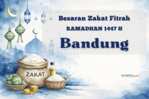 BAZNAS Kota Bandung Tetapkan Besaran Zakat Fitrah 2026: Rp 42.500 per Jiwa atau 2.5 Kg Beras