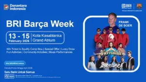 BRI Gandeng Frank de Boer di BRI Barca Week: Hadirkan Pengalaman Eksklusif ke Spotify Camp Nou