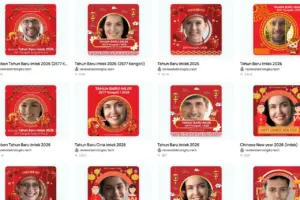 Daftar 70 Link Twibbon Imlek 2026 Gratis Bertema Kuda Api untuk Memeriahkan Media Sosial