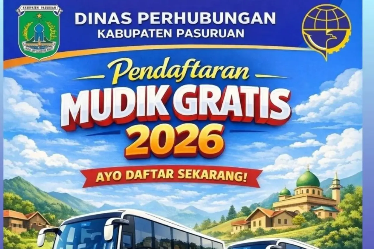 Daftar Mudik Gratis Dishub Pasuruan 2026: Cek Syarat, Jadwal, dan Rute Tujuan di Jawa Timur