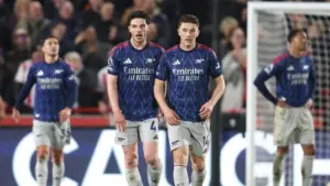 Declan Rice Minta Arsenal Tetap Optimistis Usai Ditahan Imbang Brentford 1-1 di Liga Inggris