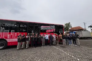 Dishub Semarang Uji Coba Bus Listrik 12 Meter VKTR-Laksana, Targetkan 27 Unit di Tahun 2026