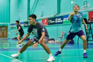 Ganda Putra Fajar/Fikri Gandeng Musuh Tangguh Inggris, Tingkatkan Intensitas Latihan Jelang All England