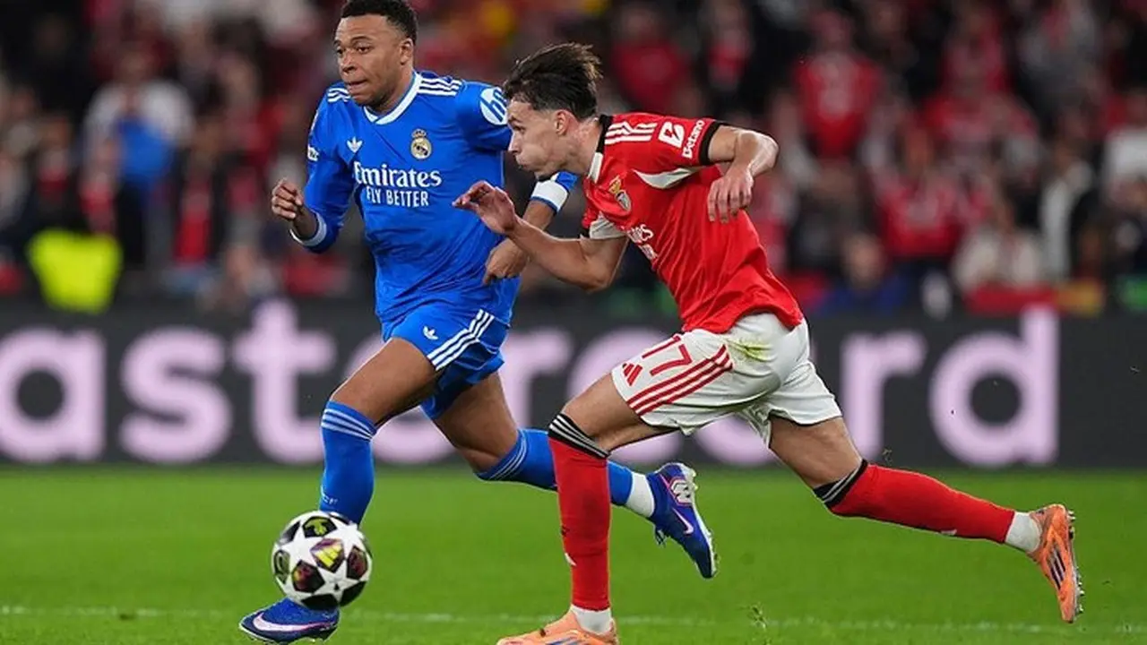 Hasil Benfica vs Real Madrid: Mbappe Tumpul, El Real Ditahan Imbang Tanpa Gol di Estadio da Luz