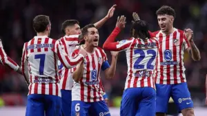 Hasil Copa del Rey: Atletico Madrid Hajar Barcelona 4-0, Julian Alvarez dan Griezmann Cetak Gol