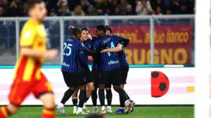 Inter Milan Taklukkan Lecce 2-0 Lewat Skema Sepak Pojok, Jauh Tinggalkan Pesaing di Puncak Klasemen Liga Italia
