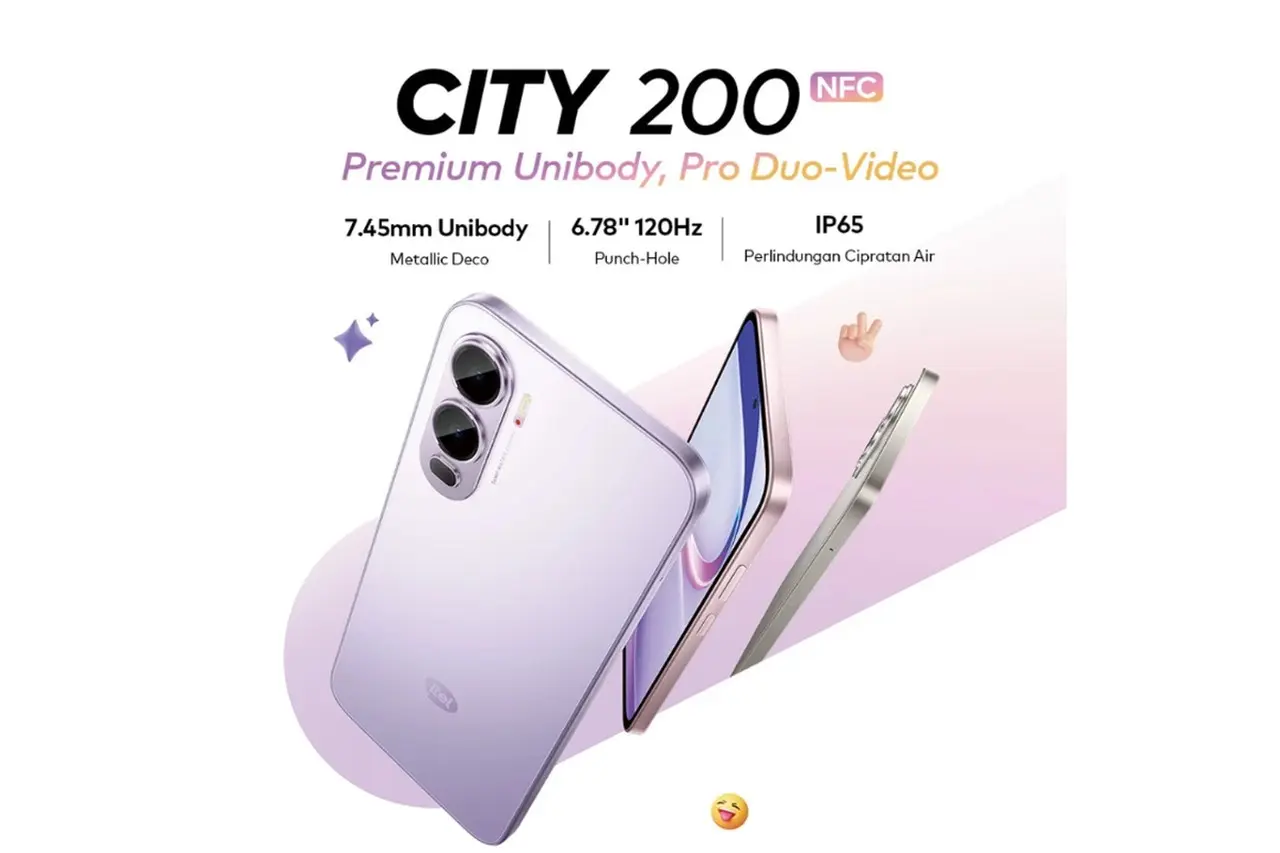 Itel Rilis City 200 di Indonesia: Hadirkan Layar 120 Hz, Baterai Jumbo, dan Harga Terjangkau Itel Rilis City 200 di Indonesia: Hadirkan Layar 120 Hz, Baterai Jumbo, dan Harga Terjangkau