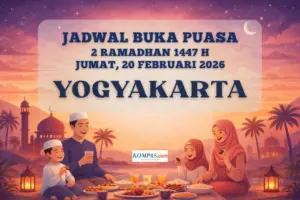 Jadwal Buka Puasa DI Yogyakarta 20 Februari 2026: Cek Waktu Maghrib di Sleman hingga Bantul