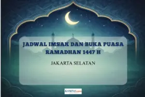 Jadwal Imsak dan Buka Puasa Jakarta Selatan 20 Februari 2026: Cek Waktu Maghrib 2 Ramadhan 1447 H