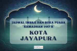 Jadwal Imsak dan Buka Puasa Ramadhan 1447 H di Jayapura 1 Maret 2026: Kementerian Agama Rilis Panduan Resmi