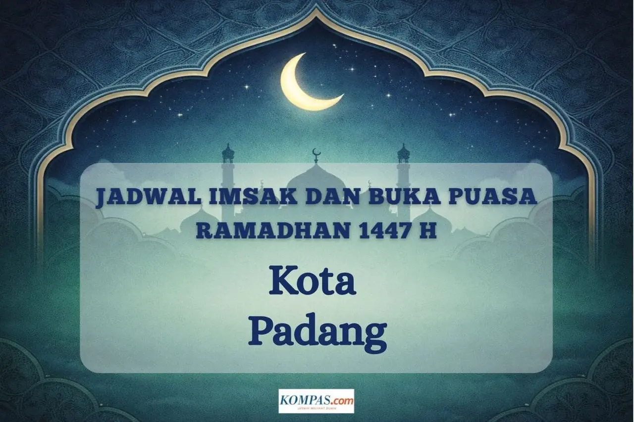 Jadwal Imsak dan Buka Puasa Ramadhan 2026 Kota Padang: Kemenag Rilis Waktu Resmi 10 Ramadhan 1447 H