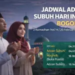 Jadwal Imsakiyah Bogor Hari Ini 20 Februari 2026: Simak Waktu Subuh dan Maghrib 2 Ramadhan 1447 H
