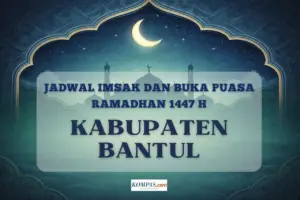Jadwal Imsakiyah Ramadan 2026 Kabupaten Bantul: Panduan Waktu Buka Puasa dan Imsak Selama Sebulan