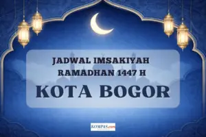 Jadwal Imsakiyah Ramadhan 2026 Kota Bogor Lengkap 30 Hari Beserta Niat dan Doa Buka Puasa